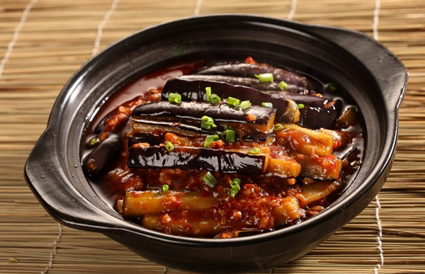 風苼食堂|咸魚茄子煲